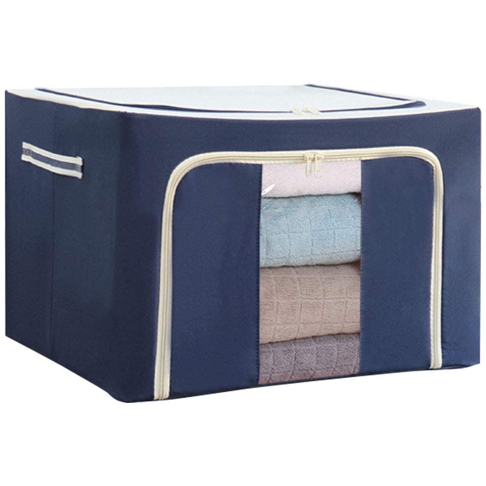 Amazon｜SUGGEST 折りたたみ 収納ボックス 選べるカラー 窓付き 大容量